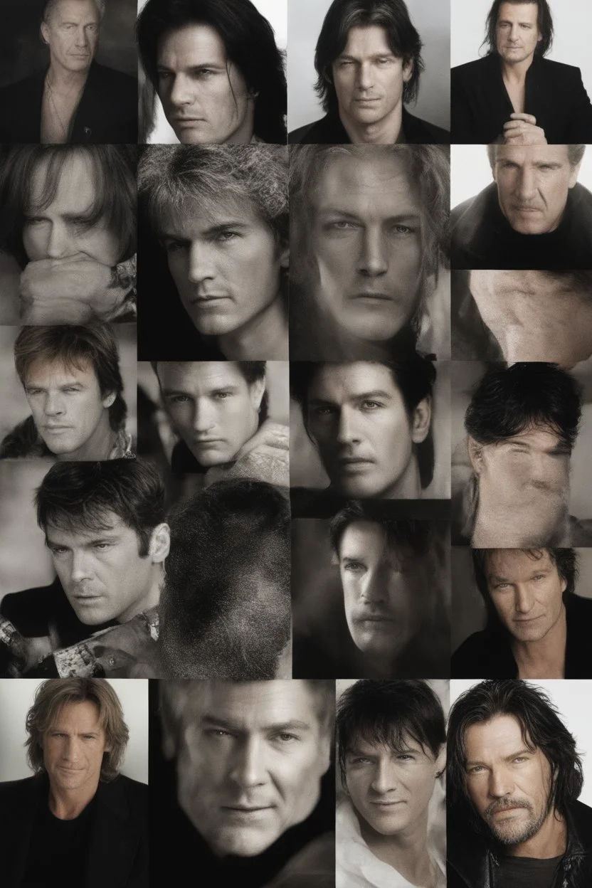 Paul Stanley/Elvis Presley/Keanu Reeves/Pierce Brosnan/Jon Bernthal/Sean Bean/Dolph Lundgren/Patrick Swayze/