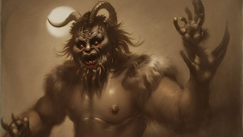 krampus by titian