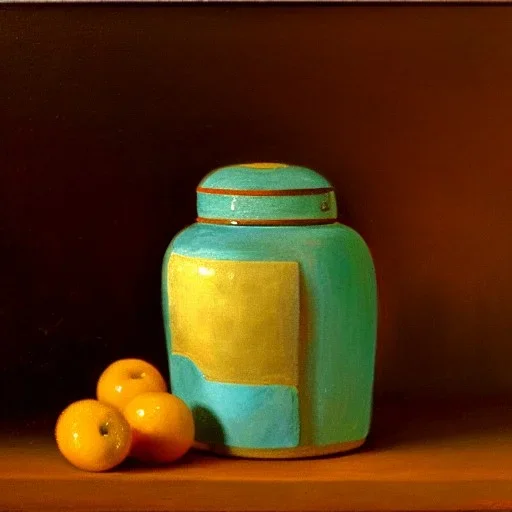 still life jar