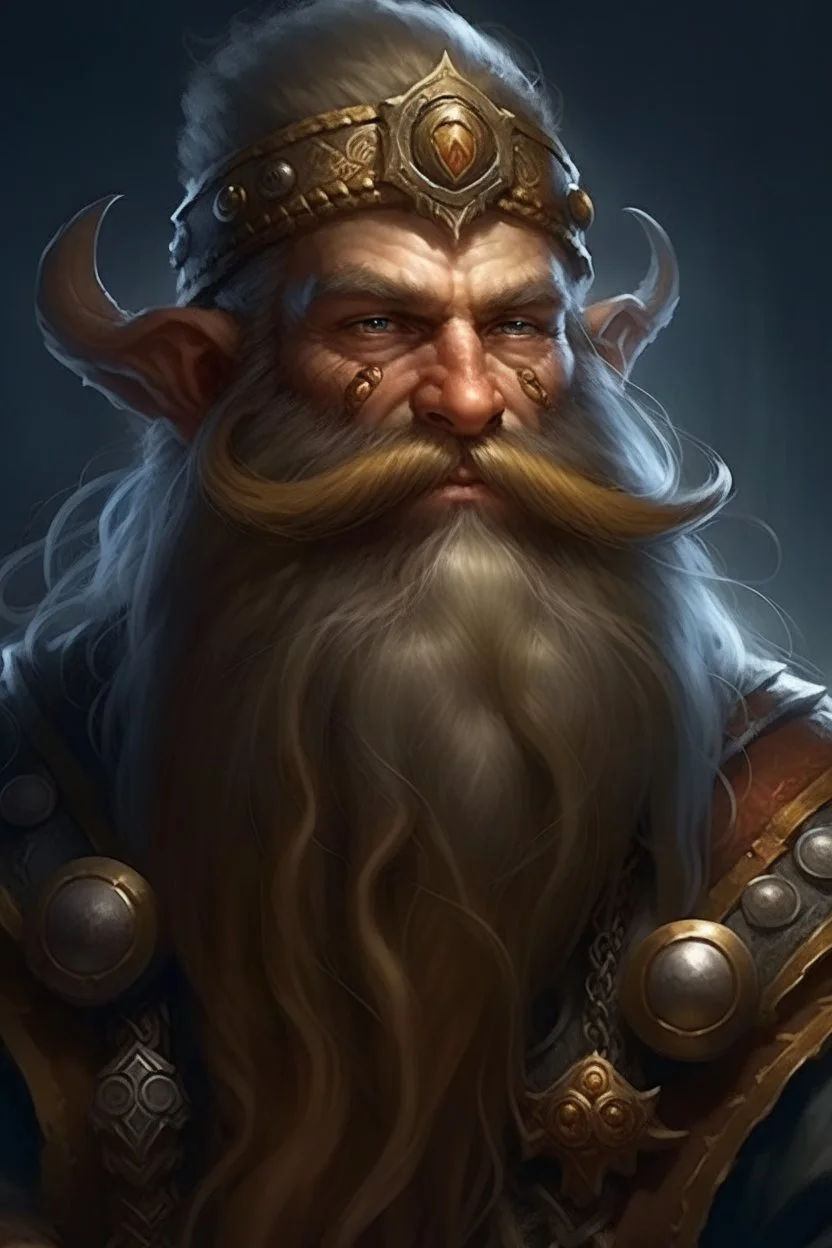 Fantasy dwarf, long beard