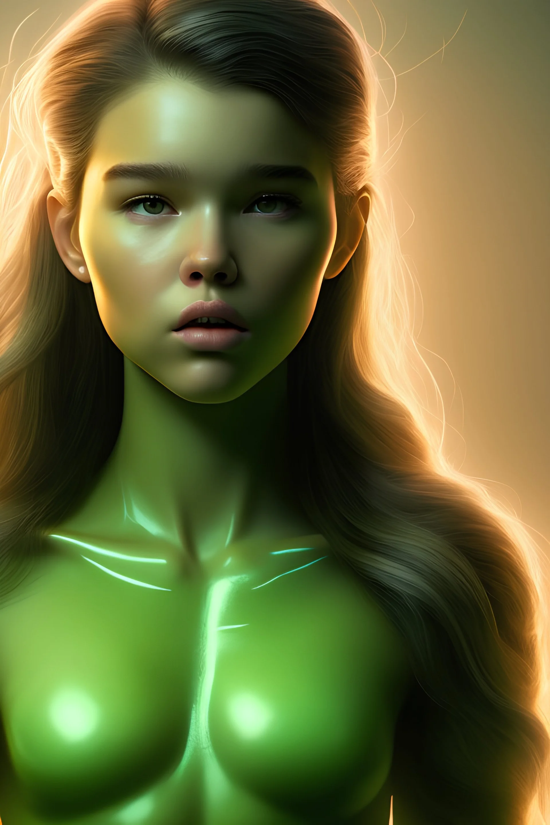 4K Ultra-HD -- Hailee Steinfeld as She-Hulk --4k Ultra-HD--Hyper realistic--Cinema lighting