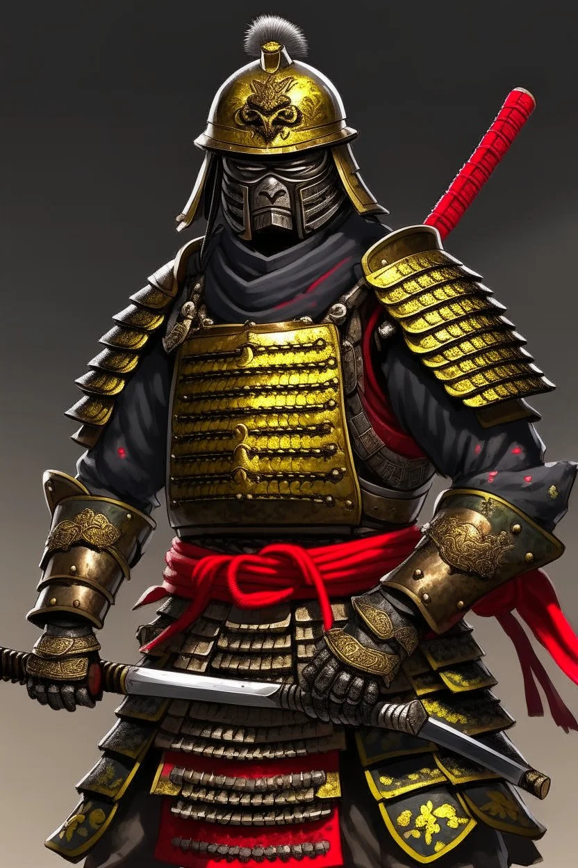 armored samurai mercenary