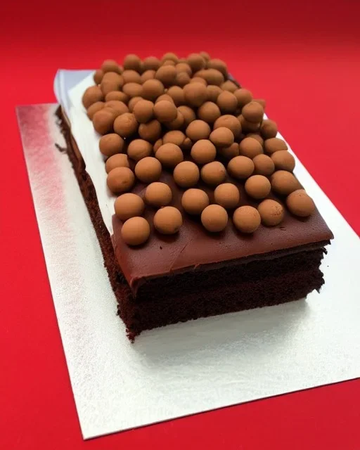 Rishi sunak model made of chocolate cake with Maltesers