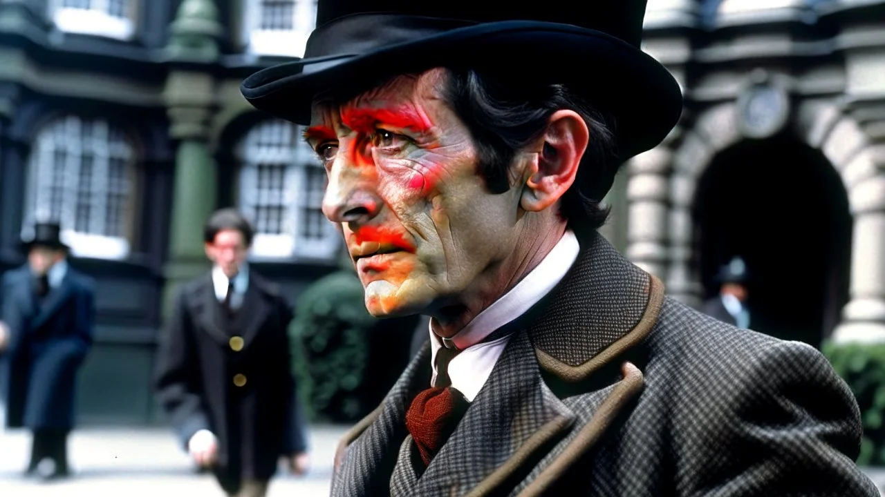 Jeremy Brett as Sherlock Holmes in London