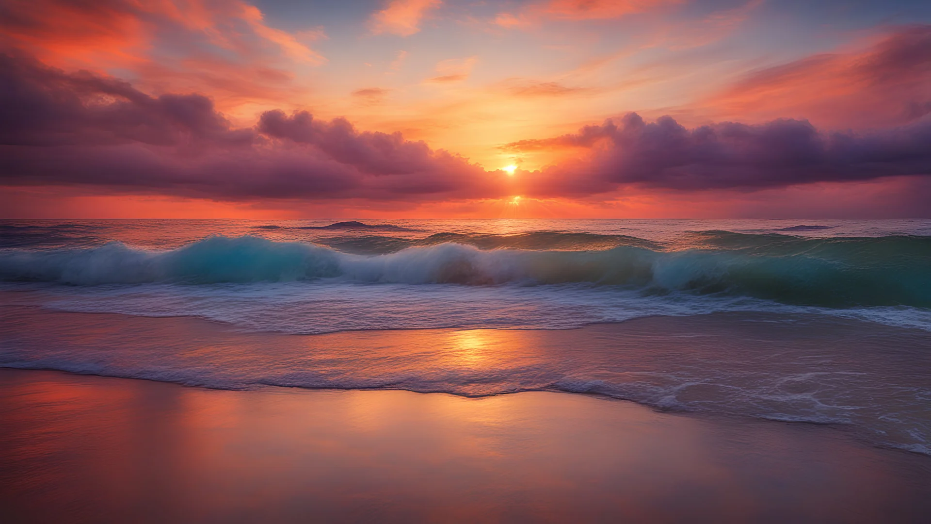 Magical Colors of Sunset