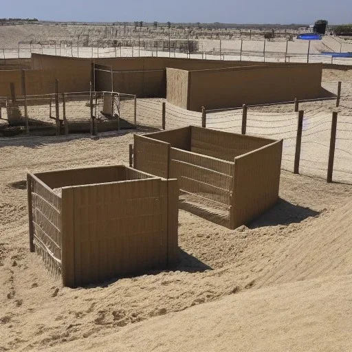 Sand box prison