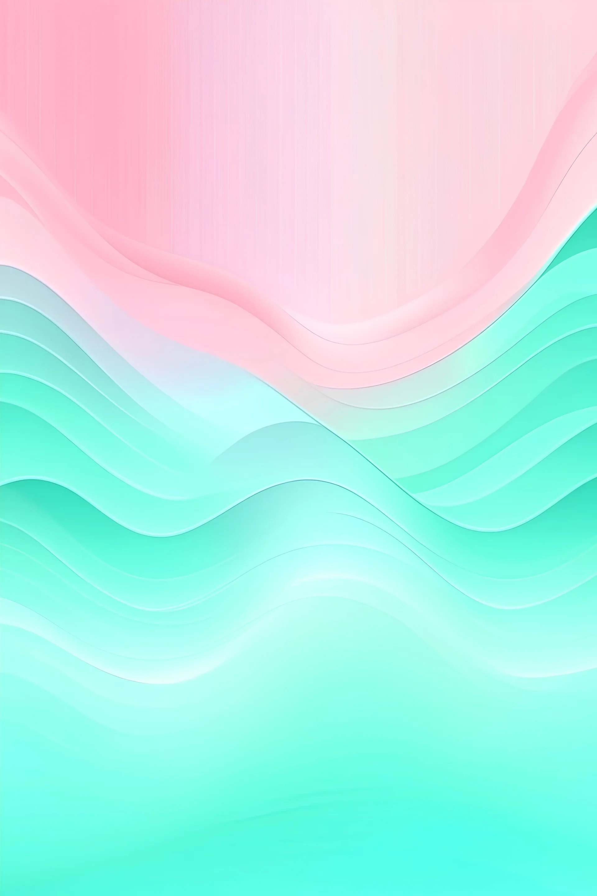 Abstract style wave bokeh pastel color creative