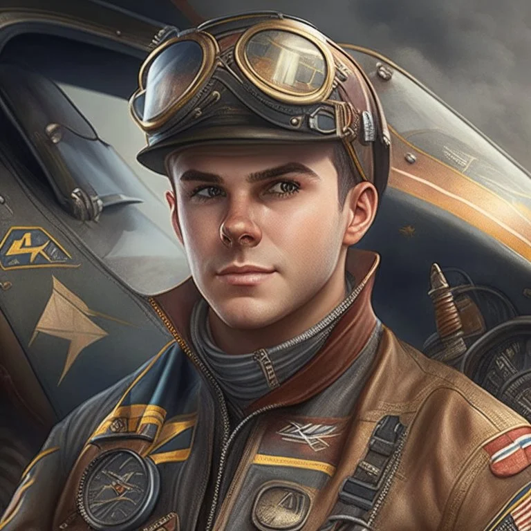 El Piloto Relámpago: Un hábil conductor y mecánico de vehículos de carreras en un estilo dieselpunk. Lleva un mono de carreras adornado con parches de equipos pasados y una gorra de aviador, y siempre tiene aceite y herramientas a mano.