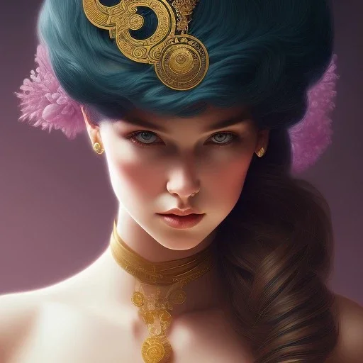 :Portrait of young female:: : Il valzer – Vladimir Pervunensky :: : lithograph, ink drawing :: : trending on artstation, insane details :: :Peter Mohrbacher art::