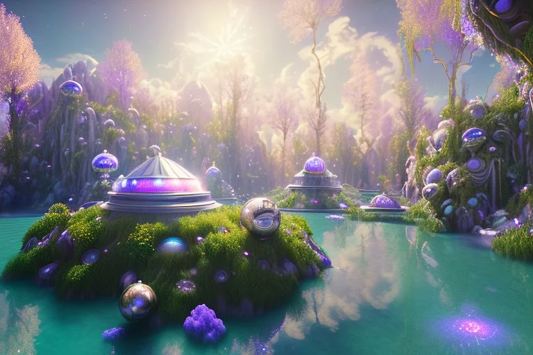 white and purple crystal galactic ambiance cinema4d tunnel field pools lighting sky, full of details, smooth, bright sunshine，soft light atmosphere, light effect，vaporwave colorful, concept art, smooth, extremely sharp detail, finely tuned detail, ultra high definition, 8 k, unreal engine 5, ultra sharp focus