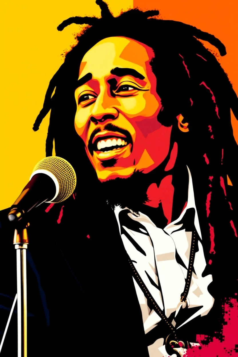 pop art pixels 1000 images warhol style x chairman bob marley portrait