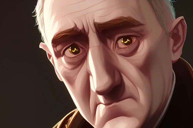 Portrait of J.R.R. Tolkien by Jake Bartok