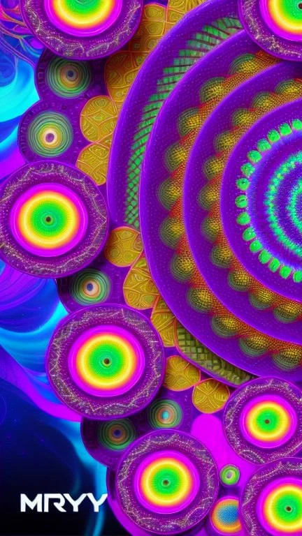 Psytrance:: Bold colors:: Intricate patterns:: Mesmerizing movement:: Trippy beauty