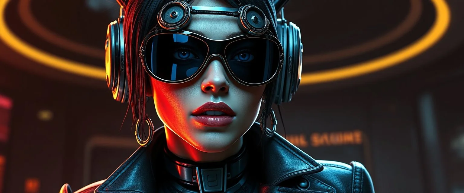 airbrush 3d rendering, mafia cyberpunk stylish lady dr smick Vex is now officially in stasis. No experiments. No clones. No accidental galaxy-ending breakthroughs.