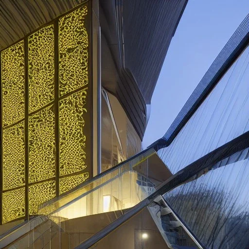 10 Grenelle, biomorphic structure , stunning staircase which serves as the centerpiece of the scheme,bioluminescence, centrepiece,France, interior design, Les Echos, Le Parisien, LVMH, media division, minimalist, office environment, parametric sculpture, Paris, refined details, shooting stars lights backround , masterpiece of Ora Ito