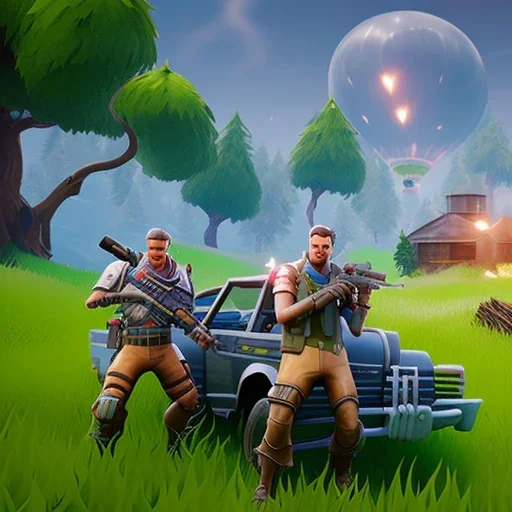 Realistic Fortnite in the future