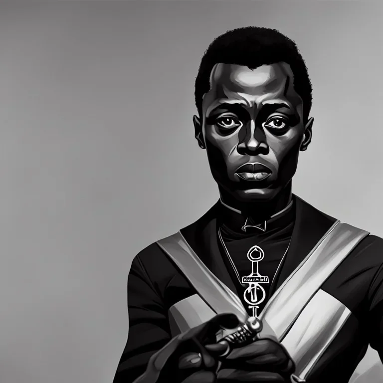 Miles Davis portrait like a hero and won a ballon d'or