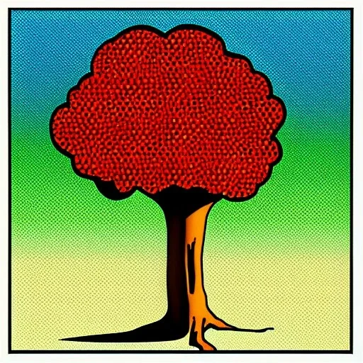 tree pop art