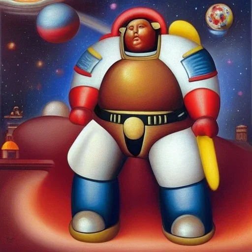 Fernando Botero, space marine