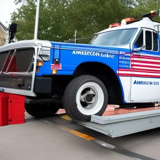 American Emergency vehicle