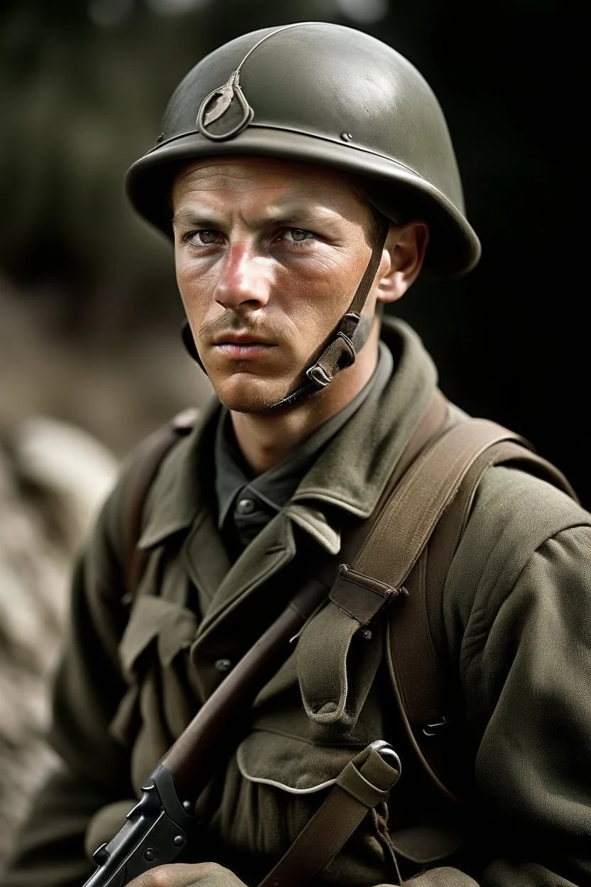 a 1943 German Solidier