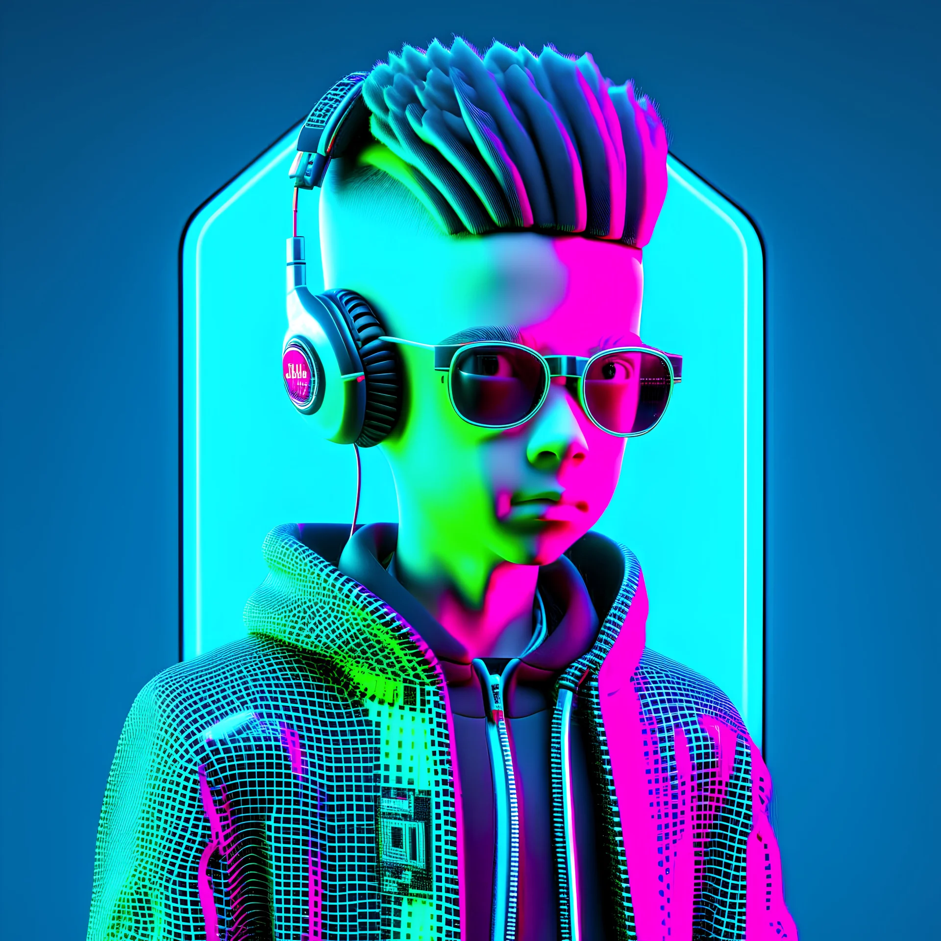 Young cyber 3D