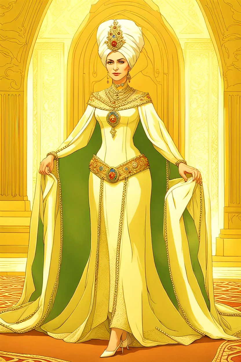 Queen Batoul loved change and innovation, so she decided to bring together the most controversial and beautiful people in her palace. So she asked her royal clerk to search for the best presidents in the world and invite them to her palace for consultation. Its royal clerk was a hard-working and intelligent person, so Afzal found President Trump, Recep Tayyip Erdogan, and Vladimir Putin, and French President, sent them letters and met with them in the Illustrated storie