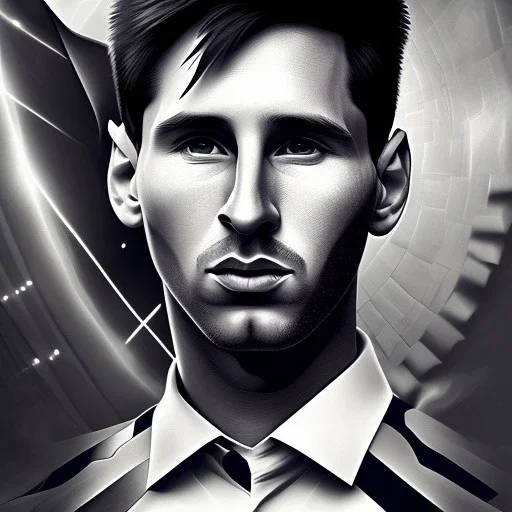 Messi merged with batman