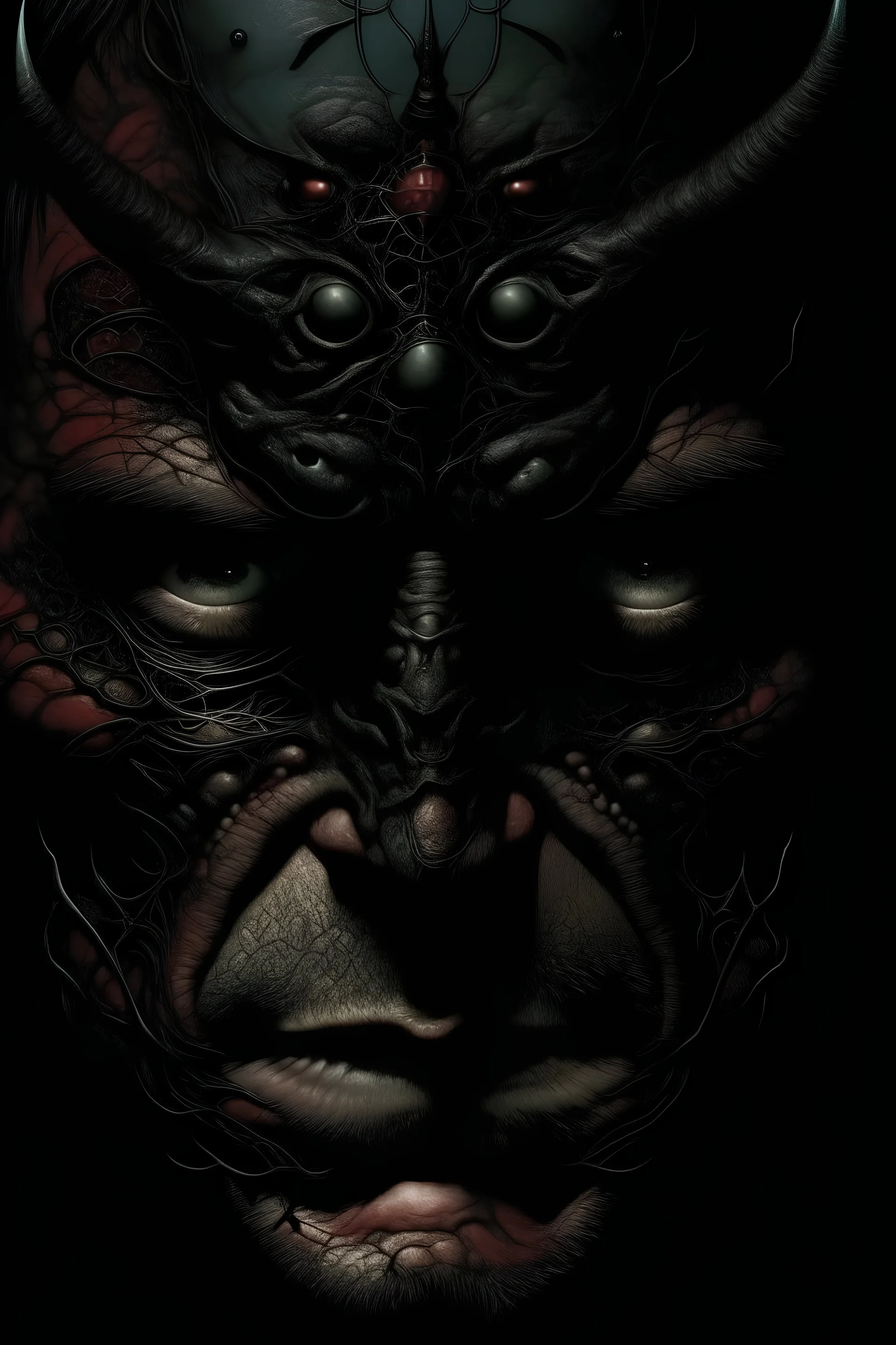 a face that concealed scorpions" from Clive Barkers Mister B Gone, what you need to understand about this book is that it basically a biography of a Demon. cinematic dramatic hd highlights detailled real wide and depth