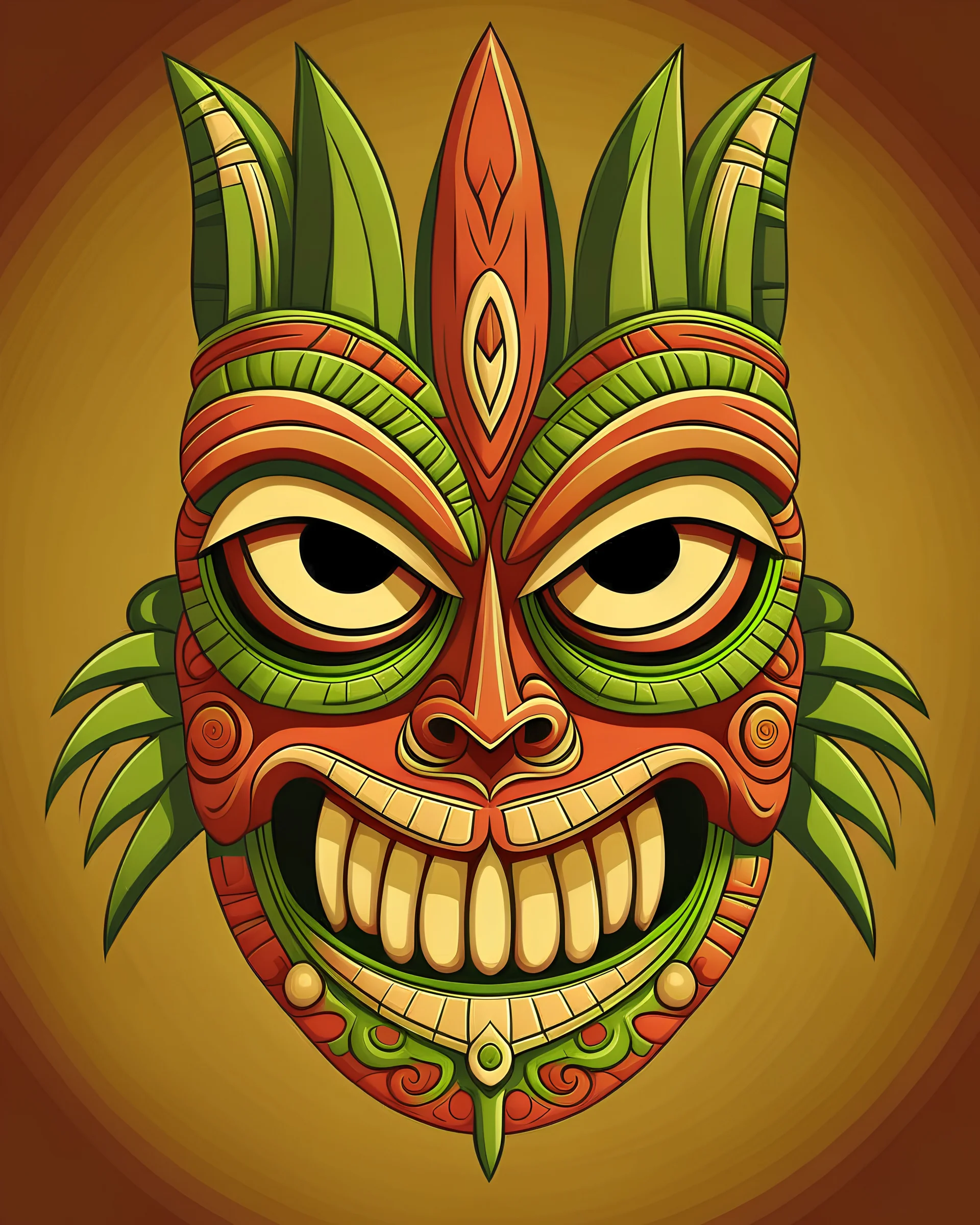 tiki mask hawaiian culture