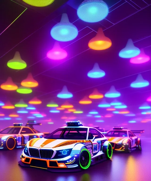 arcade, people, fun, happiness, crazy, masterpiece, digital art, led lighting, octane render, ambiance