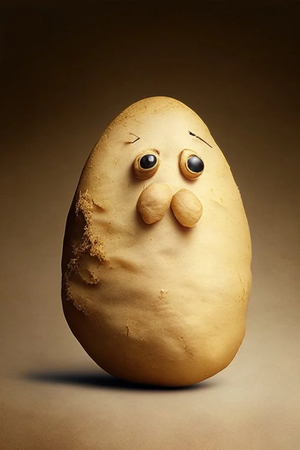 half potato