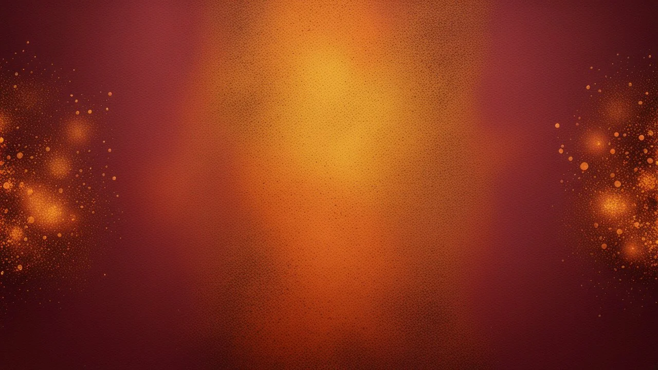 Hyper Realistic Glowing-Golden-Groovy-Grungy-Texture on Maroon-&-Orange-Rustic-background with embers on it