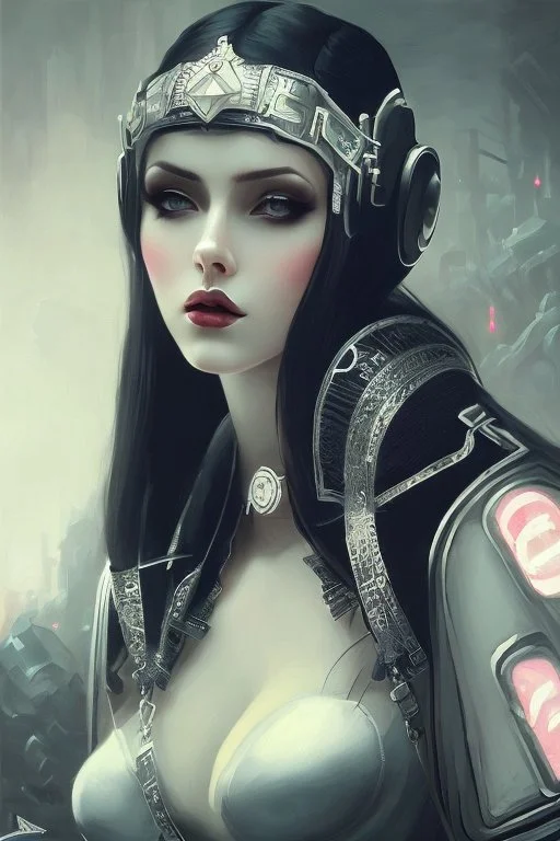 vintage minimalism beautiful dark goth, cyber Punk minimal female figure art, tetasdatia, soft colors mono chromatic, afraykantic morphobic viral, black color on white background, art style of Wylie Beckert and Menri Shatise, polished, selfie view, album cover,