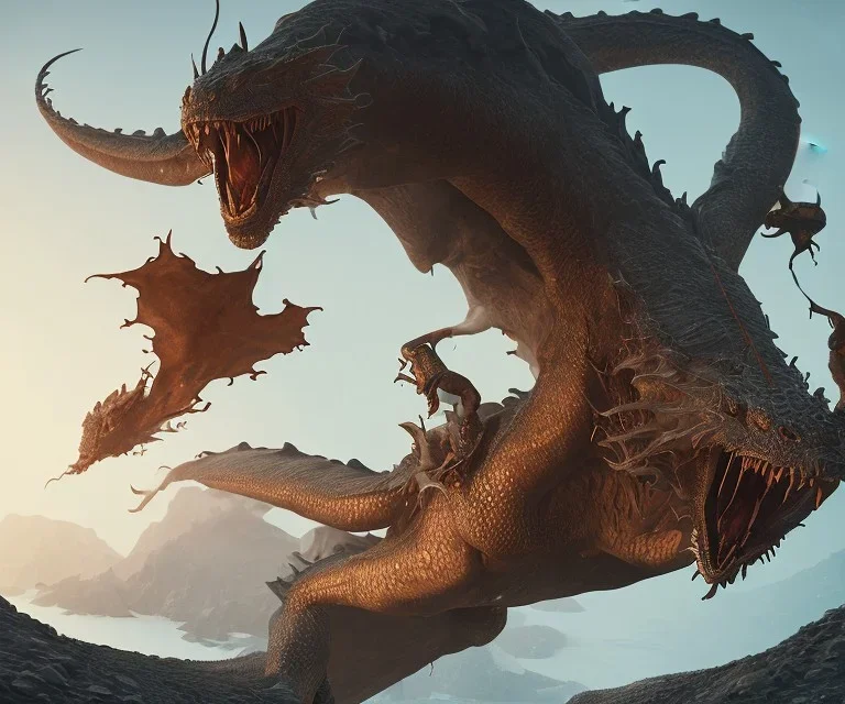 Midjourney style, casey Neistat riding a dragon, photorealistic, by rob bottin