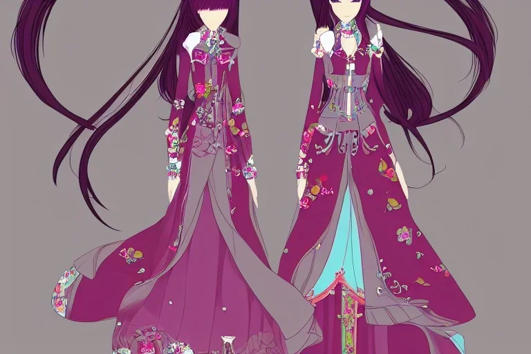 Women, Design by BiliBili, very detailed, 16k