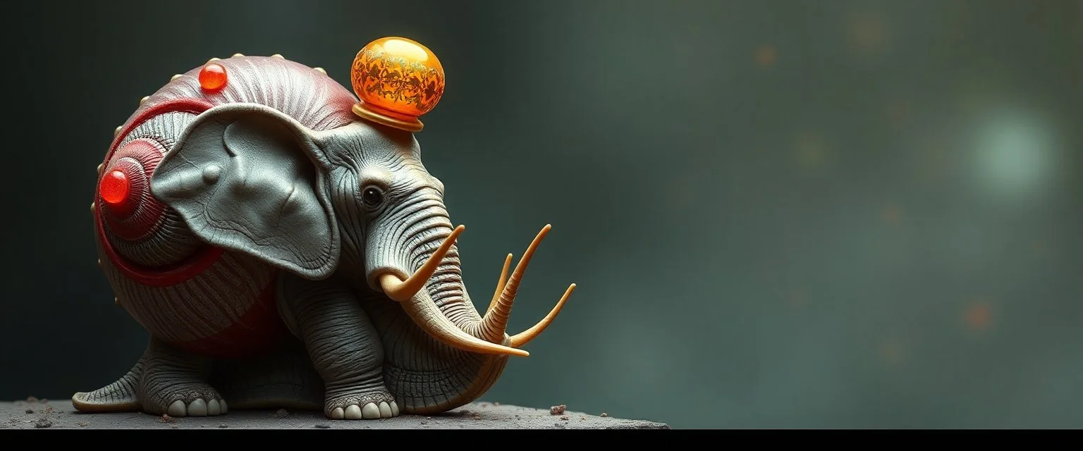 uncle fester snail elephant