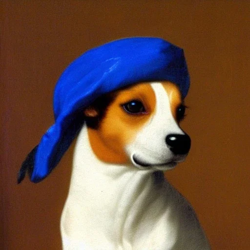 Tricolor Jack Russell by Vermeer