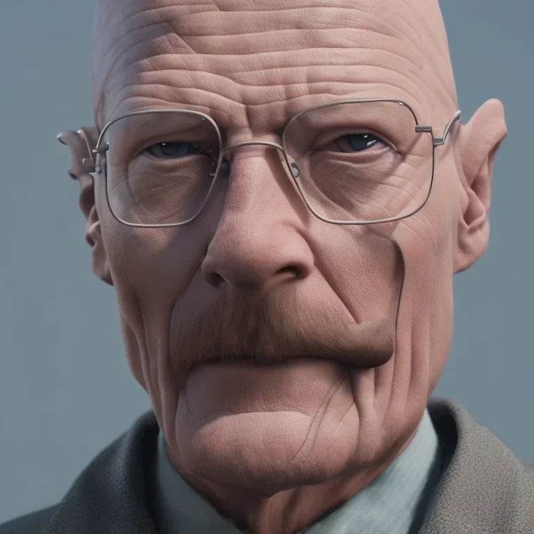 Walter white, realistic, 8k,bald