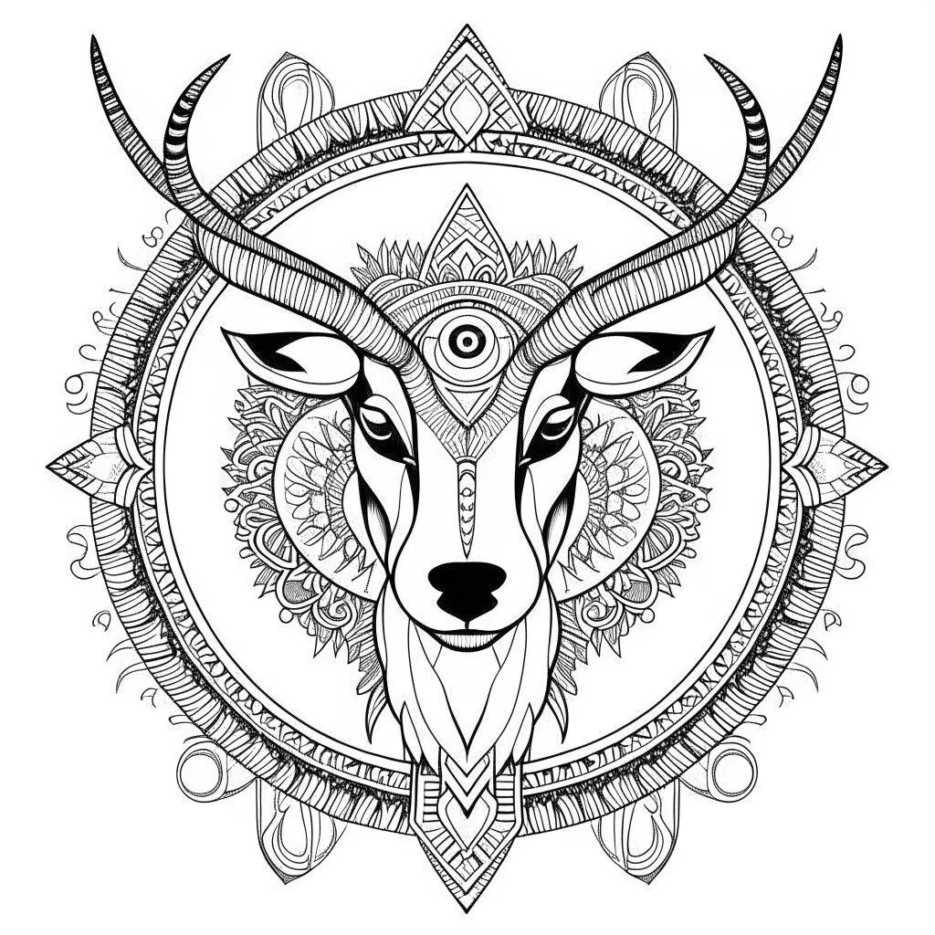 amazing animals, each forest animal art has an imaginary into one animal, Strange, imaginative, mandala coloring sheet, full view, don't draw repeated image again, realistic, only draw lines, coloring book, clean line art, –no sketch, color, –ar 3:4, white background, minimalistic black lines, minimal black color, low level black colors, coloring page, avoid thick black colors, thin black line art, avoid colors, perfect shape, perfect clear lines,