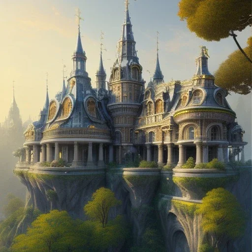 Belvedere, Cliff, hill,Beaux Arts architecture,+palladio+liveable street+detailed facades+green city,uphill road,trees on walkway,elegant avenue, biopunk+Bueno Aires,vienna, alphonse mucha, greg rutkowski,matte painting, cryengine, hyper detailed, felix kelly, fantasy art, seb mckinnon"