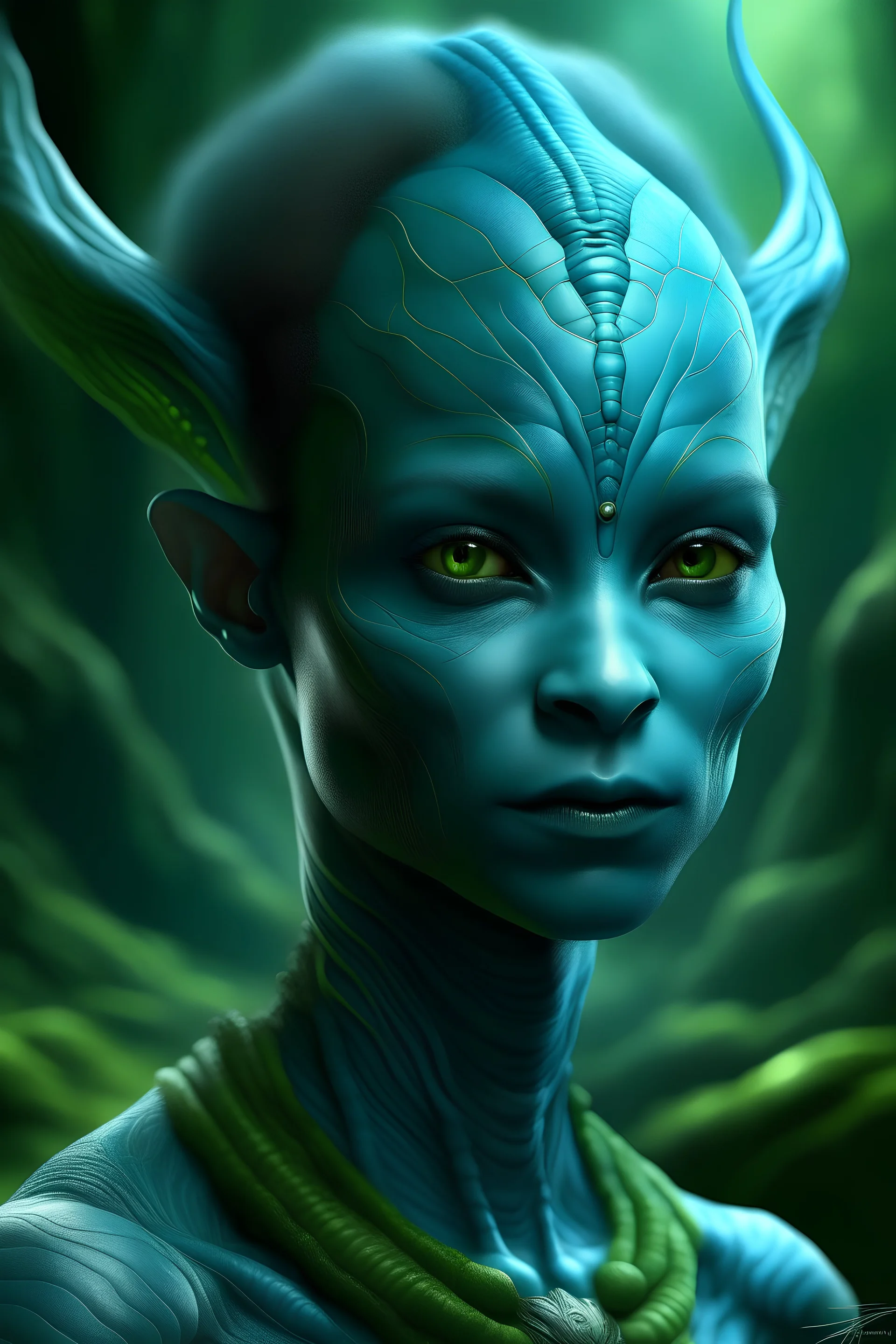 alien like avatar realm portrait 3:4