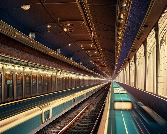 a train moving in a circular track making a analog clock, realistic, bird's eye view, meticulously detailed