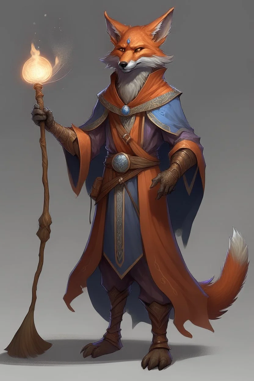 fox humanoid sorcerer dnd