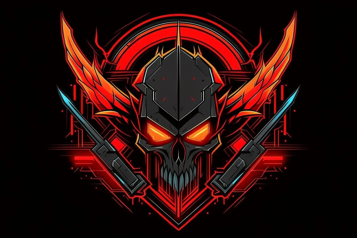 logo diable cyberpunk firestarter