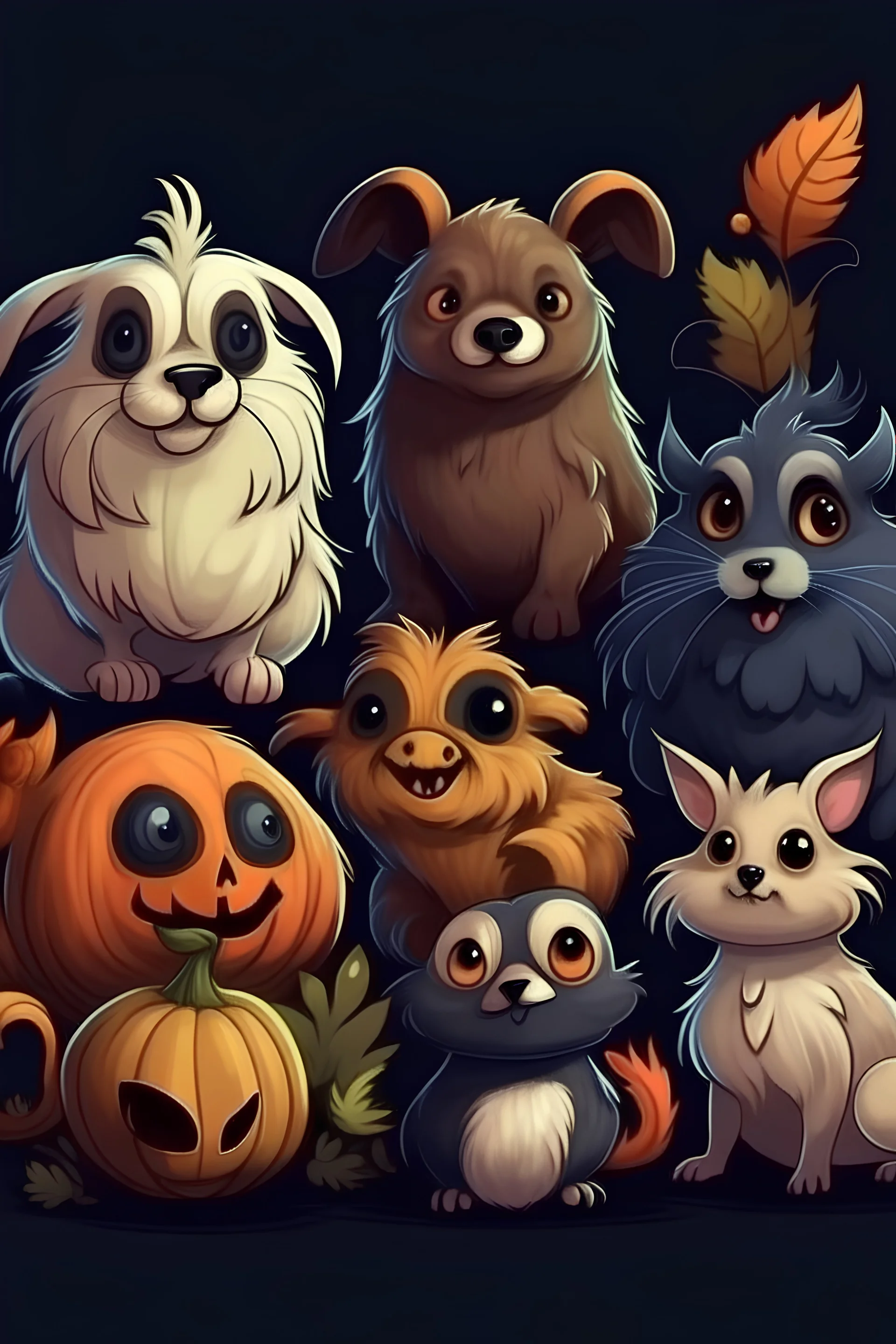 hallowen animals