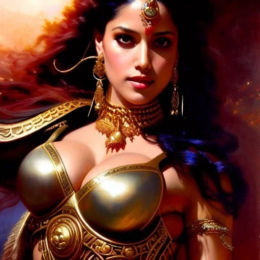 portrait beautiful face Dejah Thoris, busty,ancient metal armor balanciaga fashion clothe painting by gaston bussiere, greg rutkowski, yoji shinkawa, yoshitaka amano, tsutomu nihei, donato giancola, tim hildebrandt, oil on canvas, cinematic composition, extreme detail,fit full head inside picture,16k