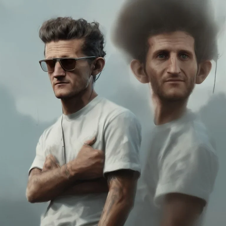 casey Neistat, photorealistic, by Greg rutkowski