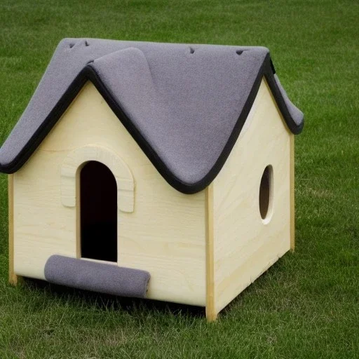 cat house back round