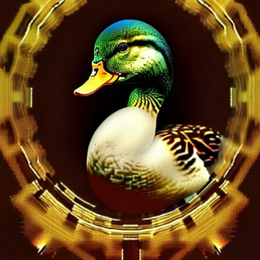 A duck made by Leonardo da Vinci